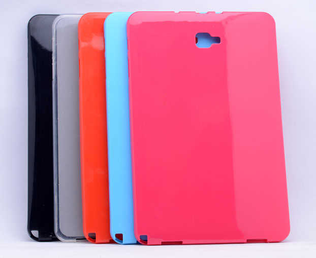 Samsung Galaxy Tab A 10.1 2016 P580 Uyumlu Kılıf Zore Tablet Süper Silikon Kapak - 3