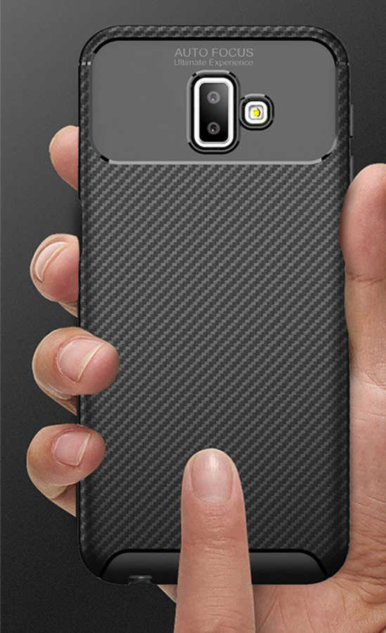 Samsung Galaxy J6 Plus Uyumlu Kılıf Zore Negro Silikon Kapak - 6