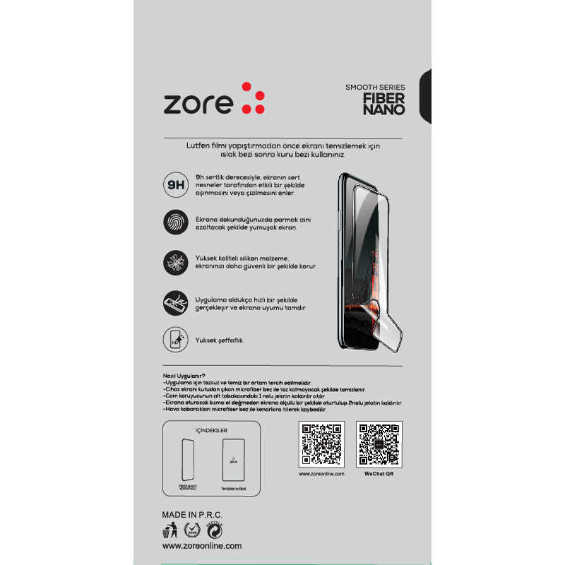 Xiaomi Redmi 5A Uyumlu Zore Fiber Nano Ekran Koruyucu - 1