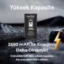 Apple iPhone 13 Mini Uyumlu 2550mAh Yüksek Kapasiteli Batarya - Gelişmiş Akıllı Chip - Pil Sağlığı Destekli - Morfide M-Max