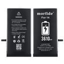Apple iPhone 14 Uyumlu 3610mAh Yüksek Kapasiteli Batarya - Gelişmiş Akıllı Chip - Pil Sağlığı Destekli - Morfide M-Max