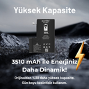 Apple iPhone 14 Pro Uyumlu 3510mAh Yüksek Kapasiteli Batarya - Gelişmiş Akıllı Chip - Pil Sağlığı Destekli - Morfide M-Max