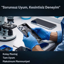 Apple iPhone 15 Uyumlu 3520mAh Yüksek Kapasiteli Batarya - Gelişmiş Akıllı Chip - Pil Sağlığı Destekli - Morfide M-Max