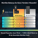 Apple iPhone 11 Pro Uyumlu 3410mAh Yüksek Kapasiteli Batarya Morfide M-Max – A Sınıf Hücre, 15 Ay Garantili
