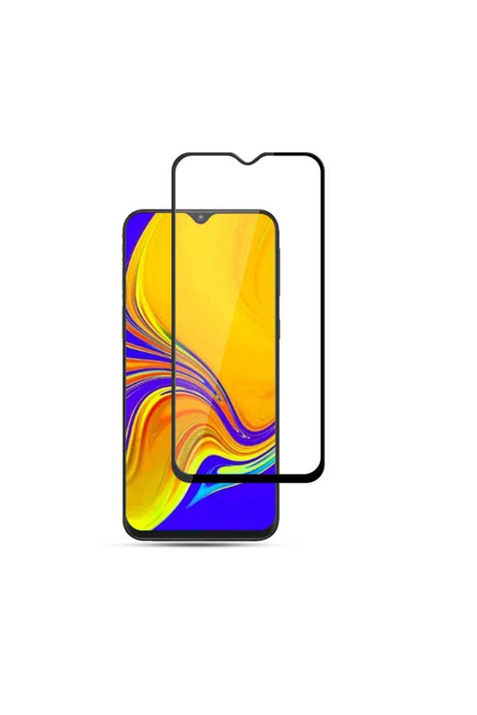 Huawei Y7 Prime 2019 Uyumlu Zore Kenarları Kırılmaya Dayanıklı Cam Ekran Koruyucu