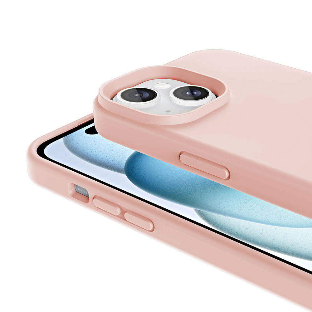 Apple iPhone 14 Uyumlu Kılıf Magsafe Şarj Özellikli Sıvı Teknolojili Silinebilir Sert Zore Kivi Kapak - 3