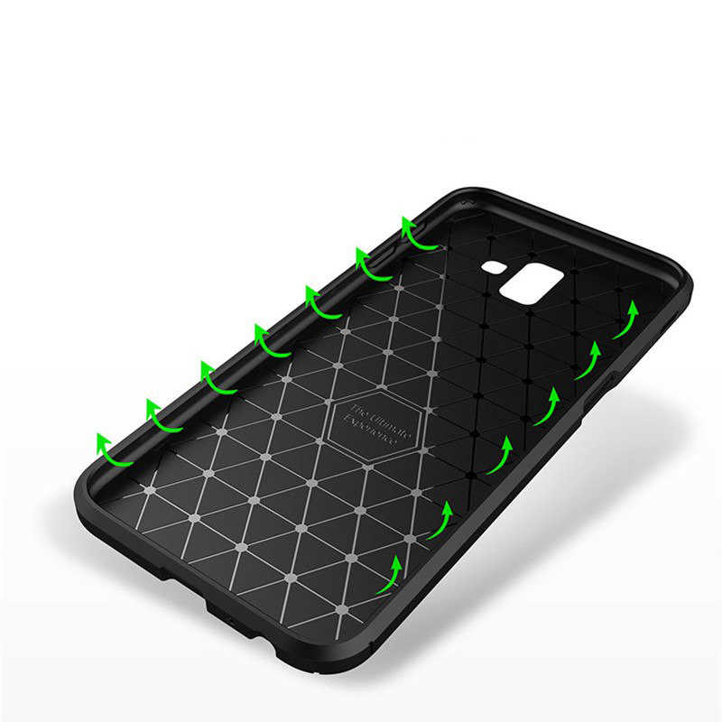 Samsung Galaxy J6 Plus Uyumlu Kılıf Zore Negro Silikon Kapak - 9