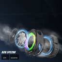 Lenyes LPC206 Yapay Zeka Destekli RGB Işıklı Alüminyum Telefon Soğutucu Fan - 3