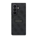 Samsung Galaxy Z Fold 8 Ultra Uyumlu Kılıf Guess Orjinal Lisanslı M-safe Şarj Özellikli 4G Desenli Yazı Logolu PU Deri Kapak - 1