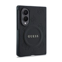 Samsung Galaxy Z Fold 8 Uyumlu Kılıf Guess Orjinal Lisanslı M-safe Şarj Özellikli Peony Sıcak Baskılı Klasik Yazı Logolu Saffiano Kapak - 2