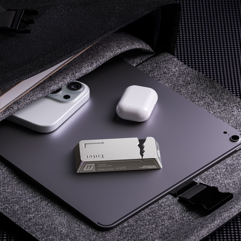Movespeed YSPSCK20 PSSD Manyetik iPhone SSD M-safe Bağlantılı 4K ProRes Destekli Taşınabilir Harici Disk 1TB 2000MB/s - 5