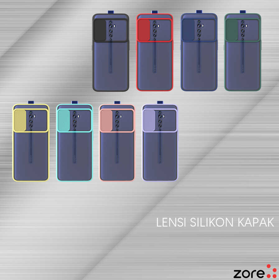 Oppo Reno 2Z Uyumlu Kılıf Zore Lensi Kapak - 1