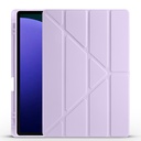 Samsung Galaxy Tab S9 Plus Uyumlu Kılıf Zore Tri Folding Kalem Bölmeli Standlı Kılıf - 2