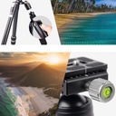 Jmary KT255+NB36 360 Derece Dönebilen Değiştirilebilir Başlıklı Tripod - 3