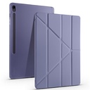 Samsung Galaxy Tab S10 Uyumlu FE Plus Kılıf Zore Tri Folding Kalem Bölmeli Standlı Kılıf - 7