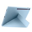 Samsung Galaxy Tab S10 Uyumlu FE Plus Kılıf Zore Tri Folding Kalem Bölmeli Standlı Kılıf - 19