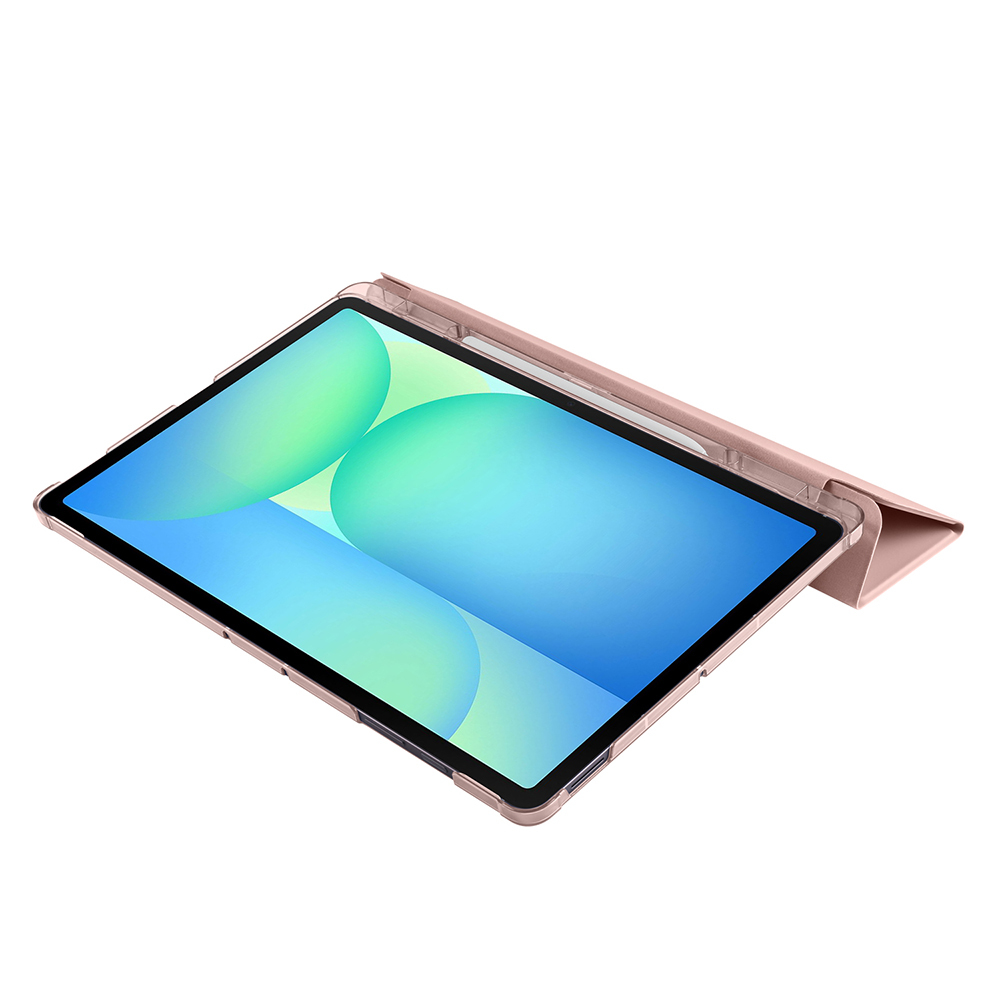 Samsung Galaxy Tab S10 Uyumlu FE Plus Zore Smart Cover Kalem Bölmeli Standlı 1-1 Kılıf - 28