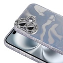 Apple iPhone 16 Plus Uyumlu Kılıf Airbagli Parlak Taş Detay Tasarımlı Zore Esila Kapak - 2