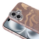 Apple iPhone 16 Plus Uyumlu Kılıf Airbagli Parlak Taş Detay Tasarımlı Zore Esila Kapak - 4