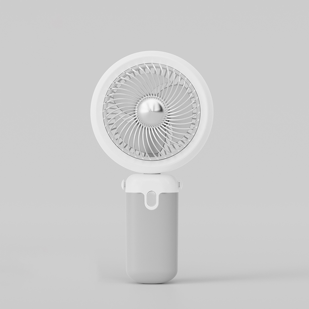 Zore YS-2503 Katlanabilir Askılıklı Portatif Mini Vantilatör Soğutucu El Fanı - 1