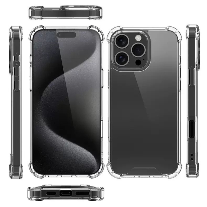 Apple iPhone 16 Pro Max Uyumlu Kılıf Zore Nitro Anti Shock Silikon - 1