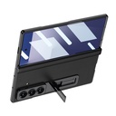​Galaxy Z Fold 7 Kılıf Deri Standlı Zore Kıpta Premium Kılıf - 2