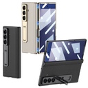 ​Galaxy Z Fold 7 Kılıf Deri Standlı Zore Kıpta Premium Kılıf - 4
