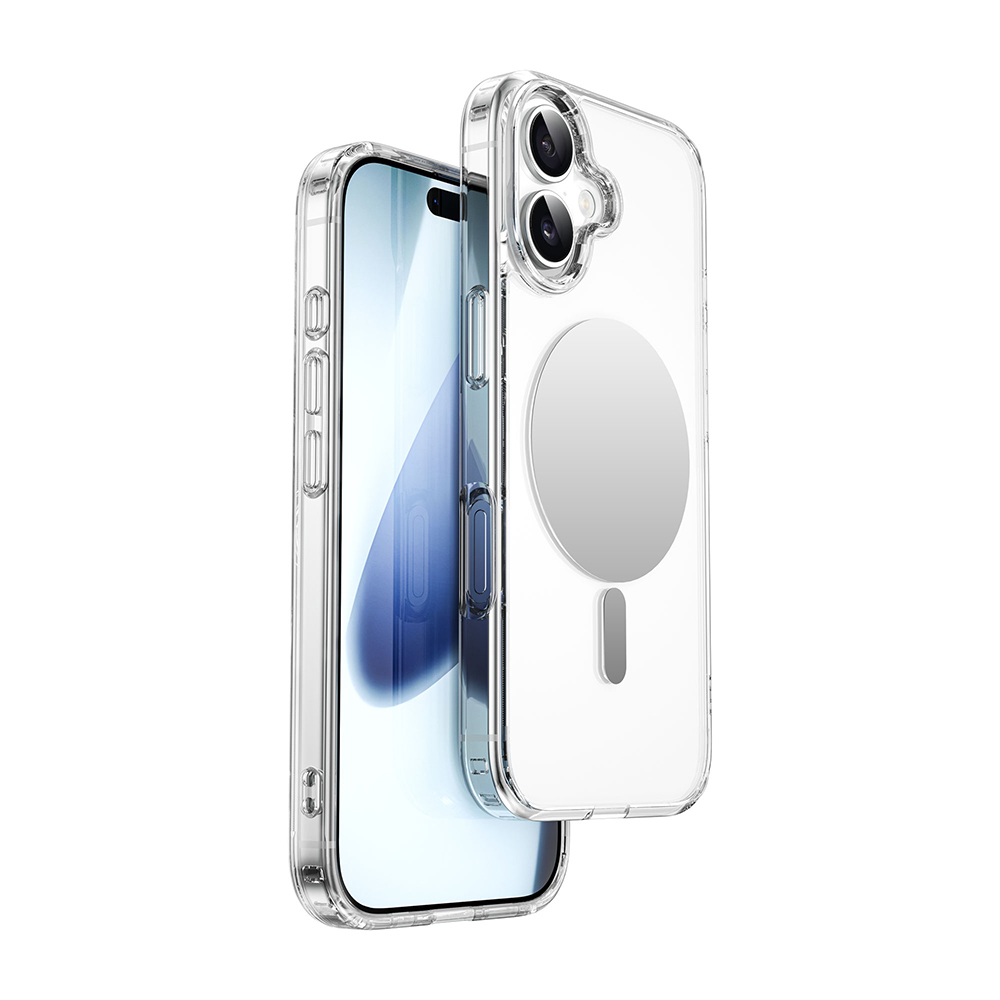 Apple iPhone 17 Kılıf M-safe Şarj Özellikli Wiwu MCC-701 Aynalı Pro Serisi Sert PC Kapak - 2