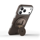 Wiwu Warriors Serisi Aramid Fiber 360 Derece Dönebilen Magnetik Ring Stand Telefon Tutucu - 3