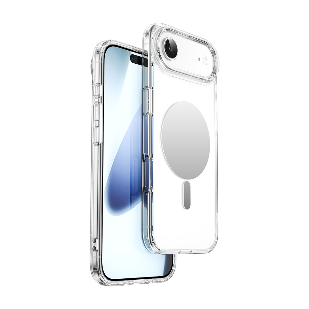 Apple iPhone 17 Air Kılıf M-safe Şarj Özellikli Wiwu MCC-701 Aynalı Pro Serisi Sert PC Kapak - 2