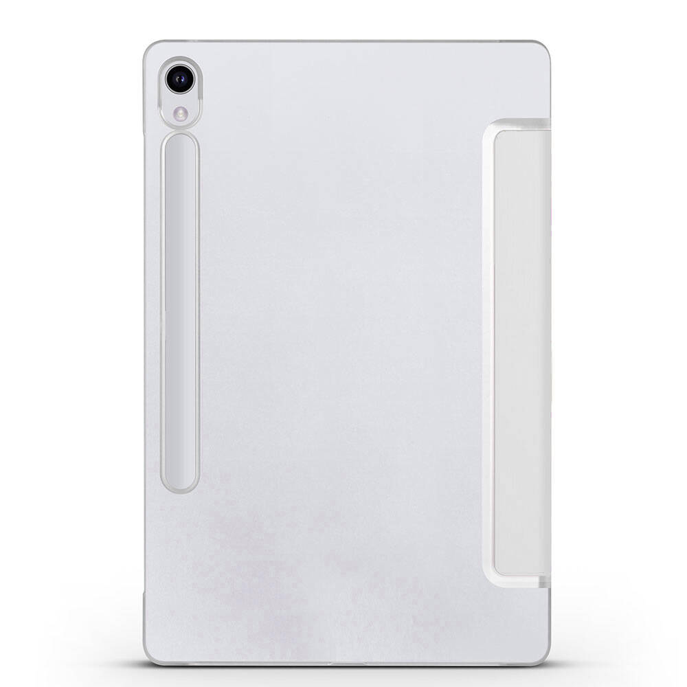Samsung Galaxy Tab S10 Uyumlu FE Zore Smart Cover Standlı 1-1 Kılıf - 3