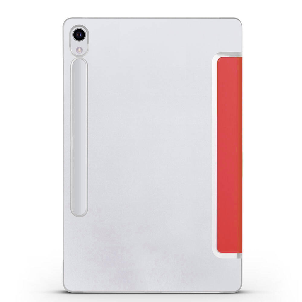 Samsung Galaxy Tab S10 Uyumlu FE Zore Smart Cover Standlı 1-1 Kılıf - 4