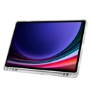 Samsung Galaxy Tab S10 Uyumlu FE Kılıf Zore Tri Folding Kalem Bölmeli Standlı Kılıf - 12