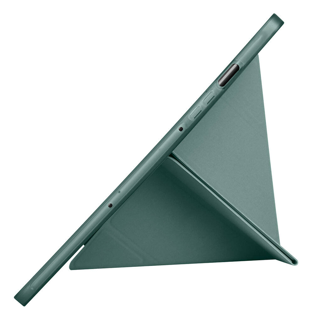 Samsung Galaxy Tab S10 Uyumlu FE Kılıf Zore Tri Folding Kalem Bölmeli Standlı Kılıf - 19