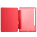 Samsung Galaxy Tab S10 Uyumlu FE Kılıf Zore Tri Folding Kalem Bölmeli Standlı Kılıf - 36