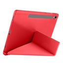 Samsung Galaxy Tab S10 Uyumlu FE Kılıf Zore Tri Folding Kalem Bölmeli Standlı Kılıf - 48