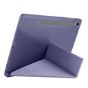Samsung Galaxy Tab S10 Uyumlu FE Kılıf Zore Tri Folding Kalem Bölmeli Standlı Kılıf - 49
