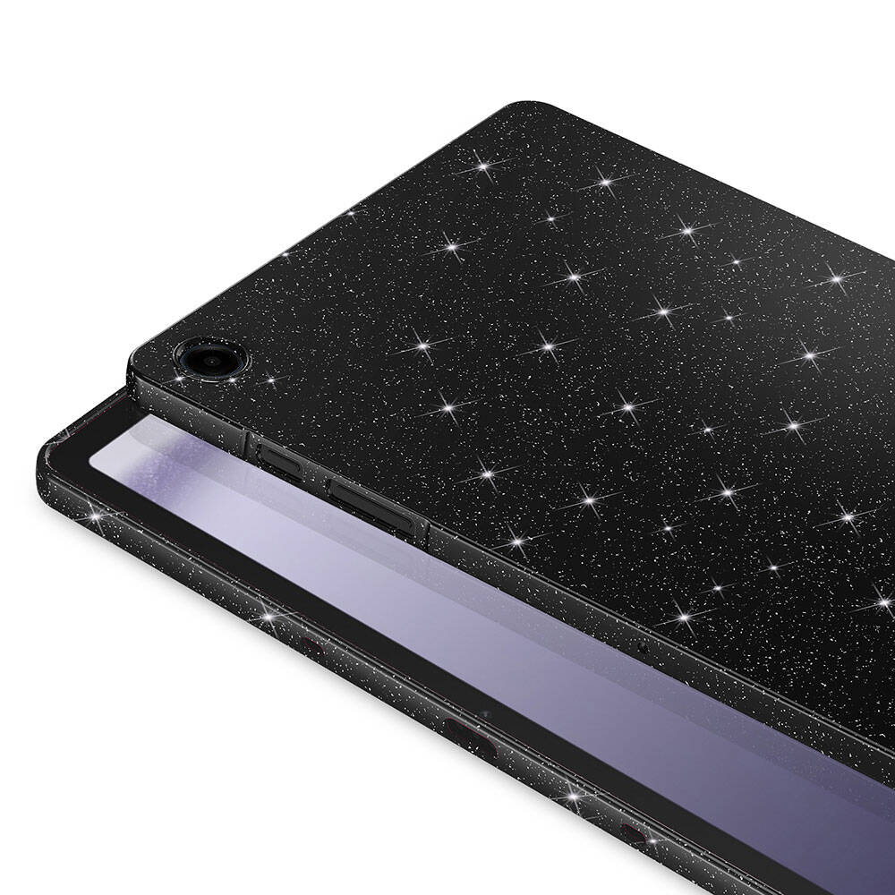 Samsung Galaxy Tab S10 Uyumlu FE Simli Parlak Görünümlü Zore Tablet Koton Kılıf - 10