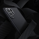 Samsung Galaxy S25 Uyumlu Kılıf Karbon Fiber M-safe Şarj Özellikli Benks Hybrid ArmorPro 600D Kevlar Kapak - 6