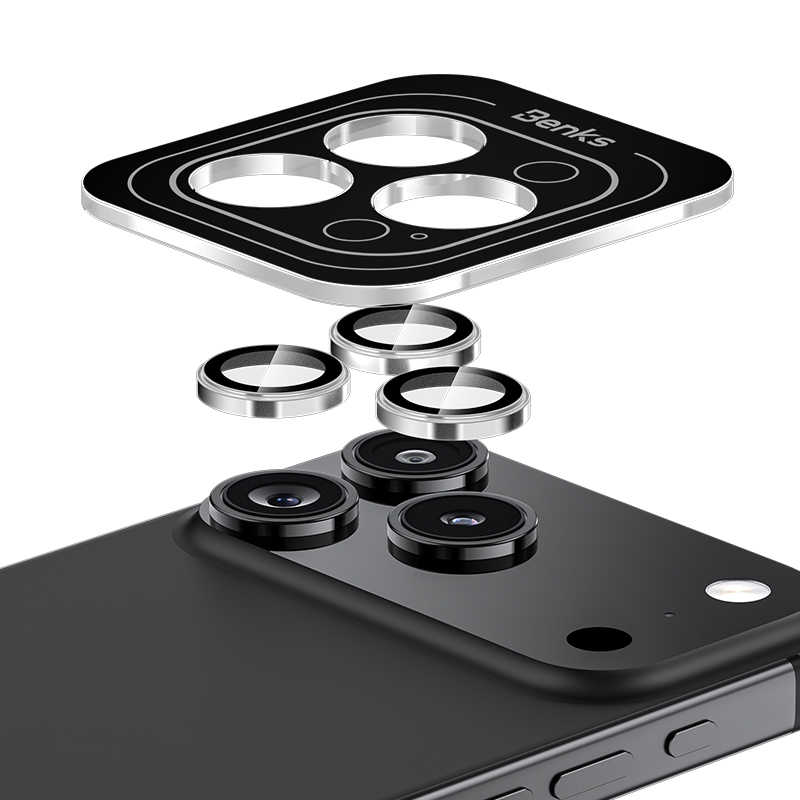 Apple iPhone 17 Pro Max Benks AR Glass Warrior Premium Cam Kamera Lens Koruyucu - 5