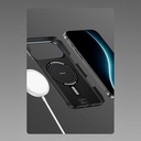 Apple iPhone 17 Kılıf Benks M-safe Şarj Özellikli Metal Kamera Çerçeveli Magnetik ArmorAir 600D Kevlar Fiber Kapak - 3