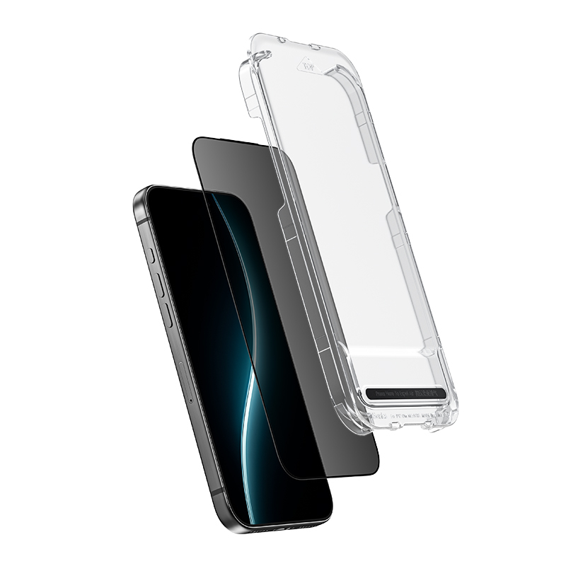 Apple iPhone 17 Benks Ultra Shield 0.3mm Privacy Ekran Koruyucu + Kolay Uygulama Aparatlı - 3
