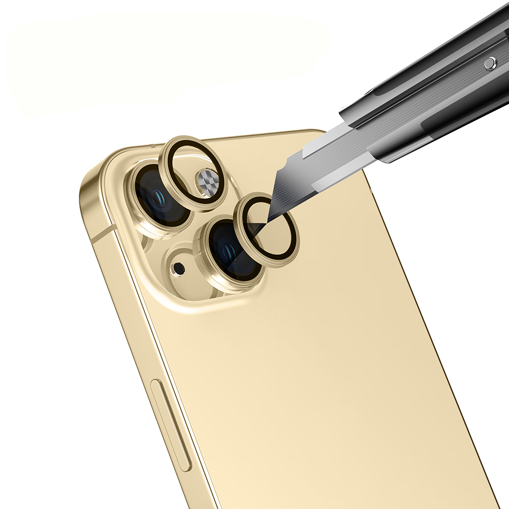 Apple iPhone 14 Uyumlu Zore Mikro Kamera Lens Koruyucu - 3