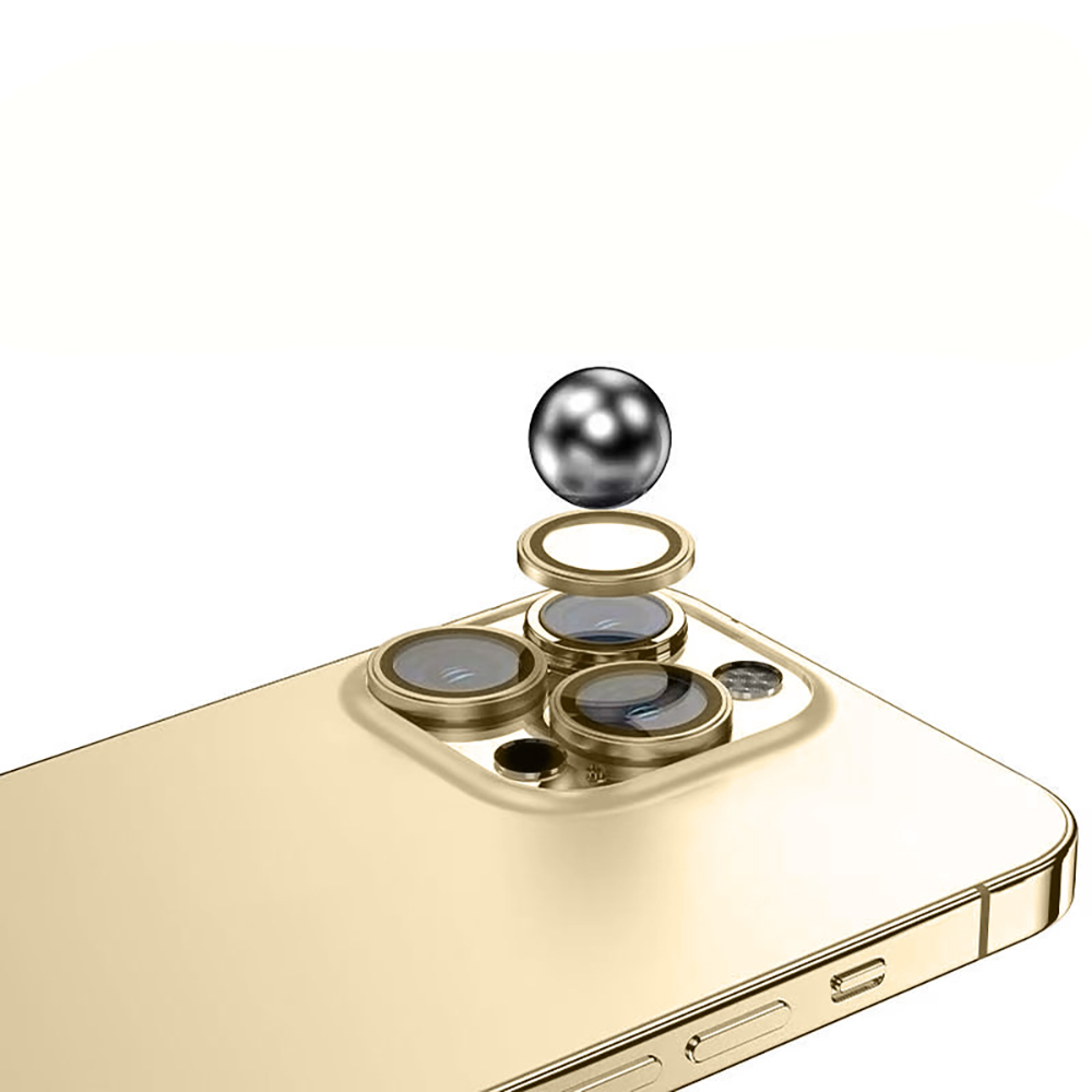 Apple iPhone 14 Pro Max Uyumlu Zore Mikro Kamera Lens Koruyucu - 7