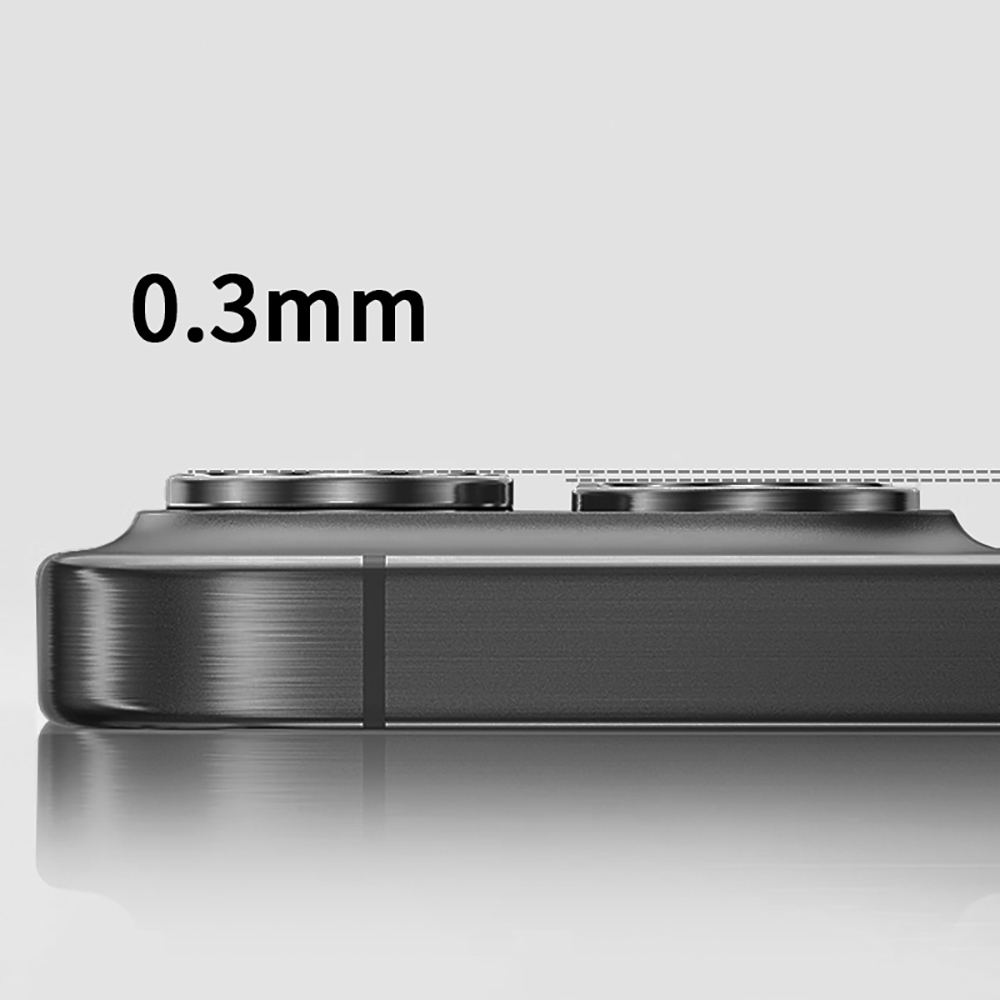 Apple iPhone 14 Pro Max Uyumlu Zore Mikro Kamera Lens Koruyucu - 13
