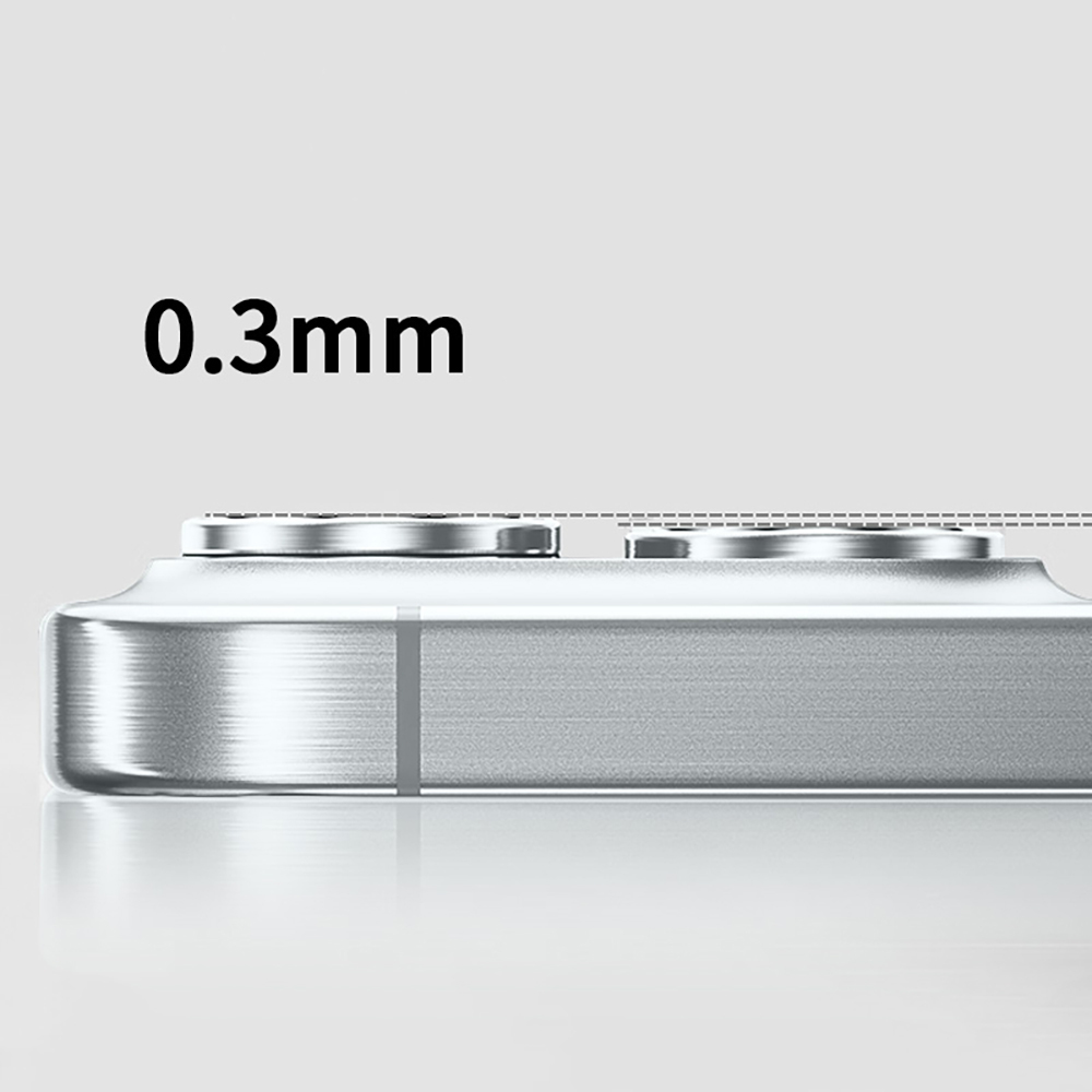 Apple iPhone 15 Uyumlu Zore Mikro Kamera Lens Koruyucu - 14
