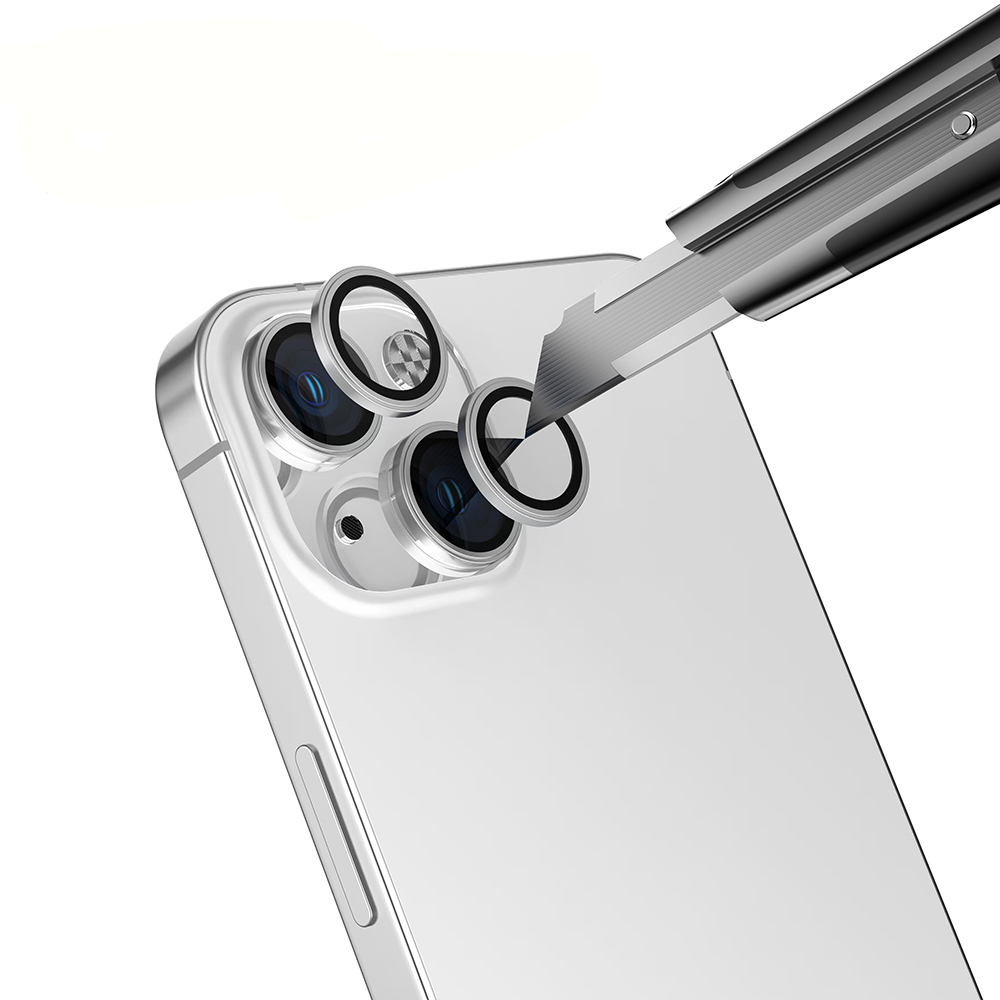 Apple iPhone 15 Plus Uyumlu Zore Mikro Kamera Lens Koruyucu - 4