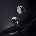 Lenyes LM204-L Type-C Şarj Portlu Akıllı Gürültü Engelleyicili Lightning Bağlantılı Kablosuz Yaka Mikrofonu - 3