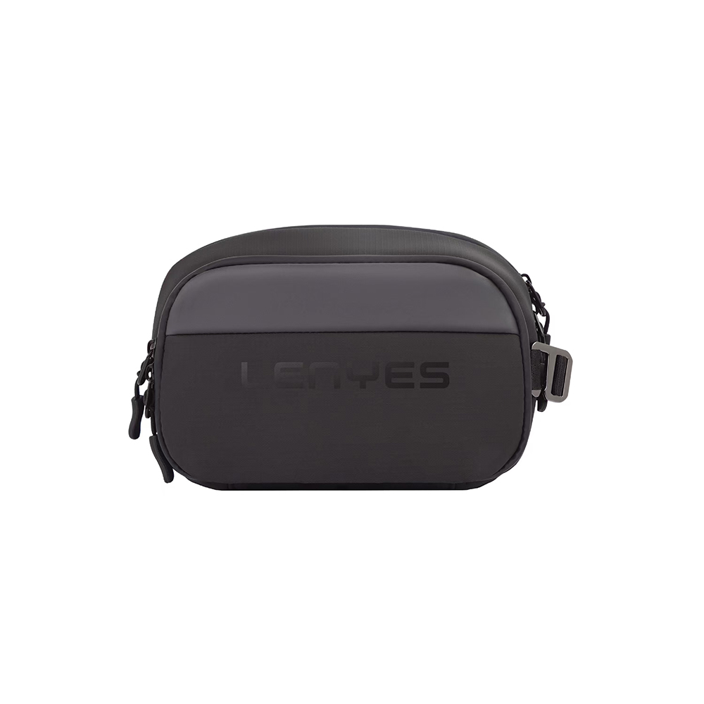 Lenyes LB561 Su Geçirmez Aşınmaya ve Çizilmeye Dayanıklı Çapraz Vücut Askılı Aksesuar Çantası 25.5cm - 1