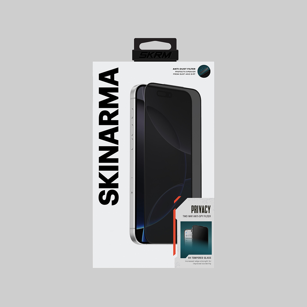 Apple iPhone 17 Skinarma 0.33mm Antidust Privacy Cam Ekran Koruyucu - 1